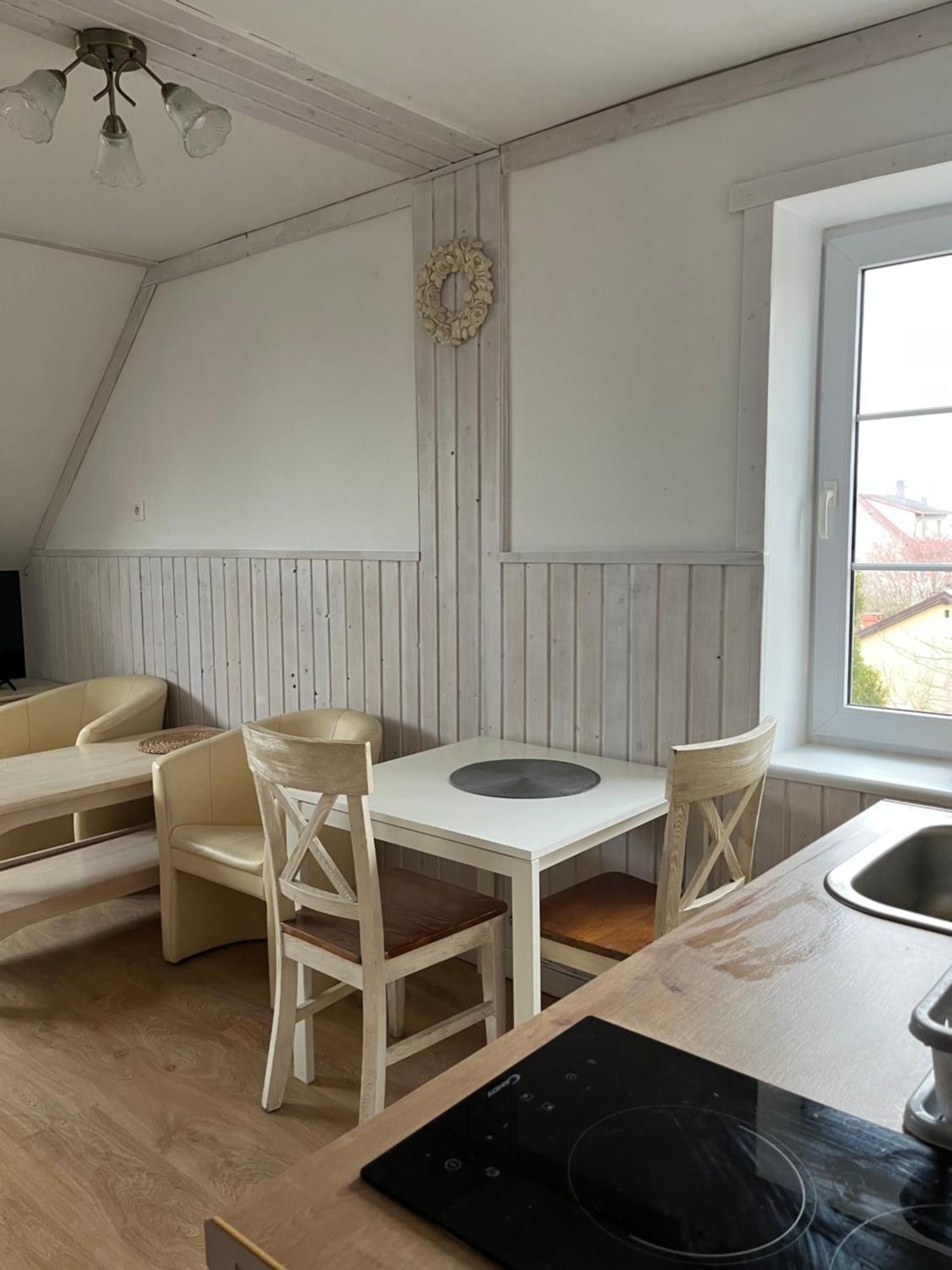 Gosciniec Strzecha Hotel Kąty Rybackie Buitenkant foto